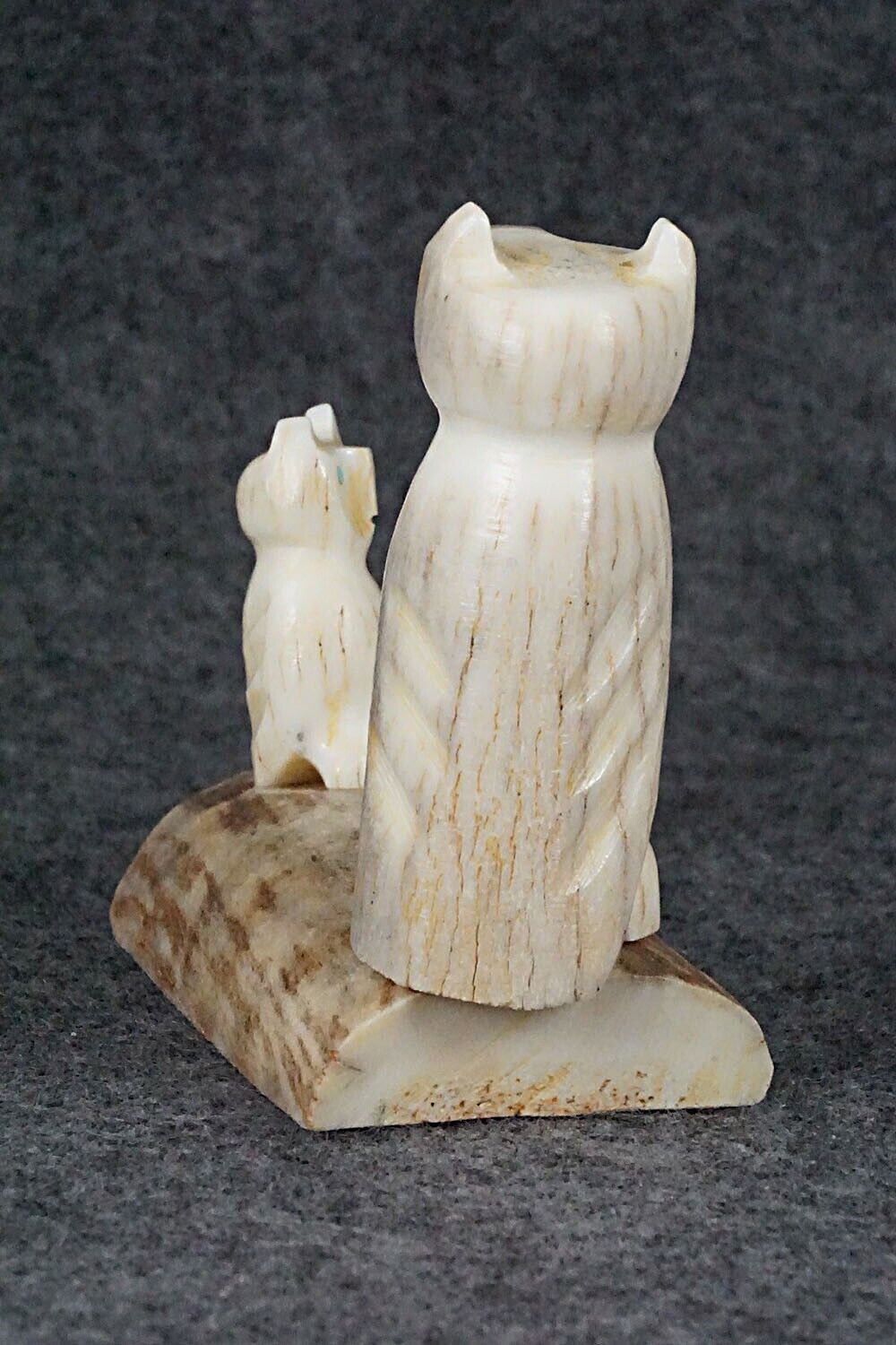 Owl Zuni Fetish Carving - Brandon Phillips