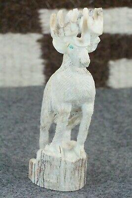 Deer Zuni Fetish Carving - Jerrold Lahaleon - High Lonesome Trading