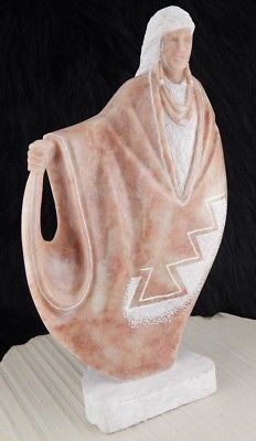 Navajo Women Sculpture - Leslie Pablo - High Lonesome Trading