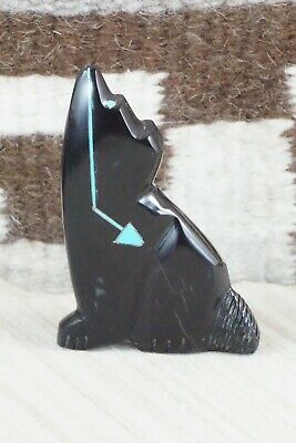 Wolf Zuni Fetish Carving - Josh Leekity