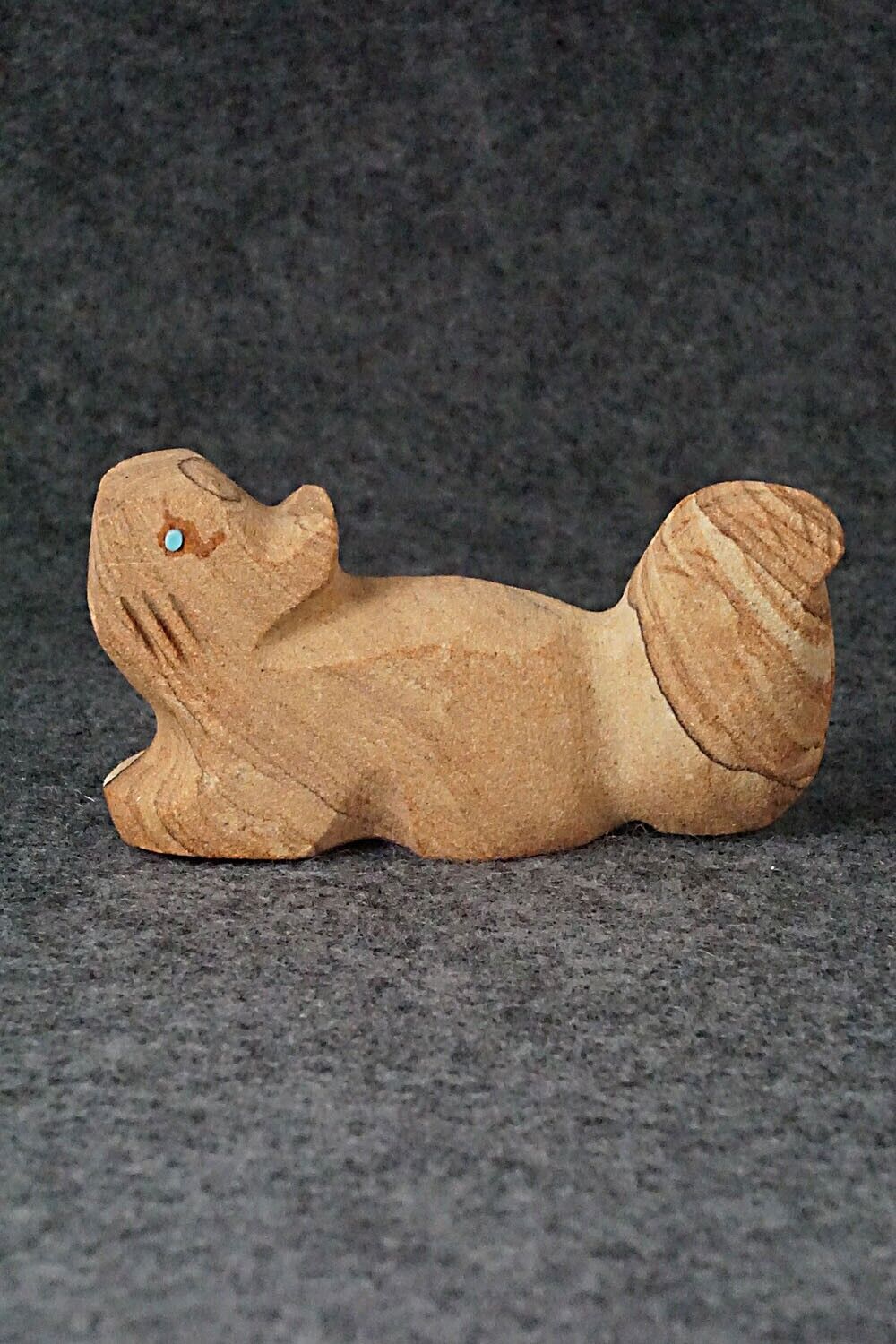 Squirrel Zuni Fetish Carving - Brandon Phillips