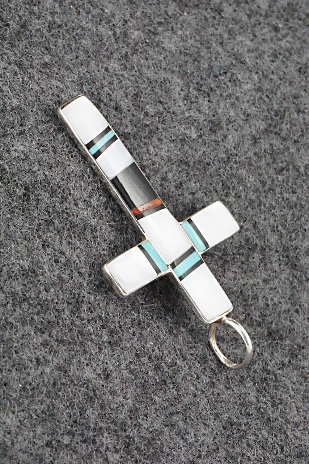 Multi Stone & Sterling Silver Pendant - Bobby Sanchez
