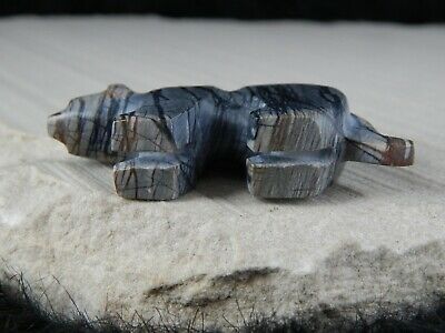 Mountain Lion Zuni Fetish Carving - Cameron Nastacio - High Lonesome Trading