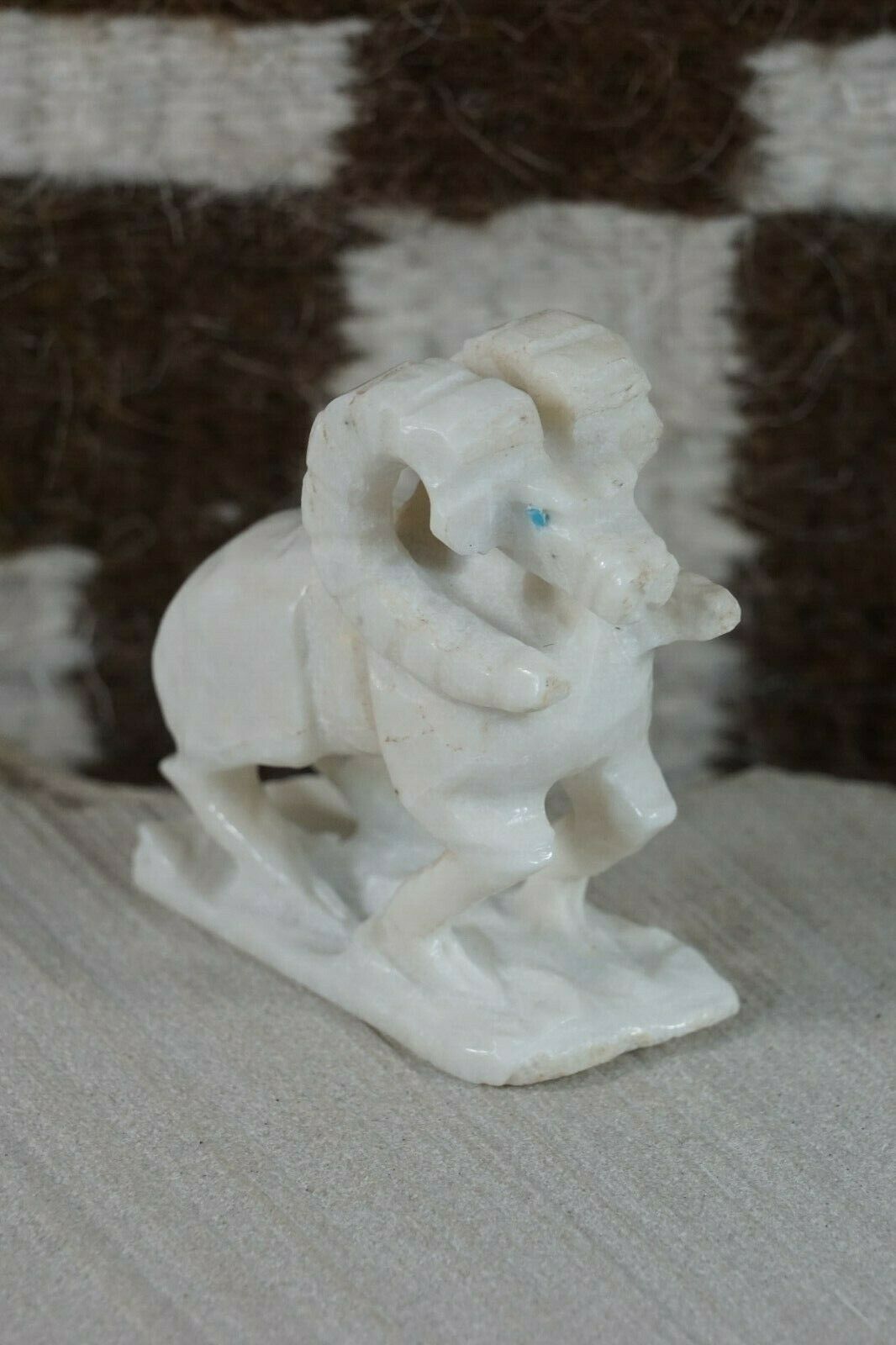 Ram Zuni Fetish Carving - Jerrold Lahaleon - High Lonesome Trading