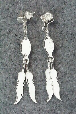 Turquoise & Sterling Silver Earrings - Shania Henio