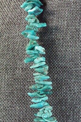 Turquoise & Sterling Silver Necklace - Navajo