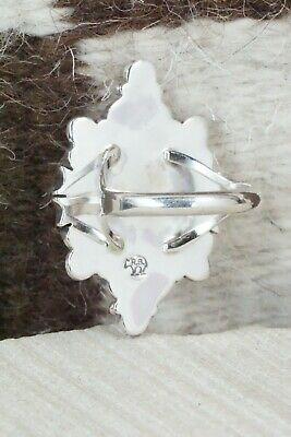 Turquoise & Sterling Silver Ring - Daniel Benally - Size 7.75 - High Lonesome Trading