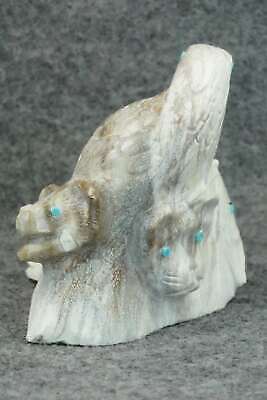 Six Direction Zuni Fetish Carving - Derrick Kaamasee
