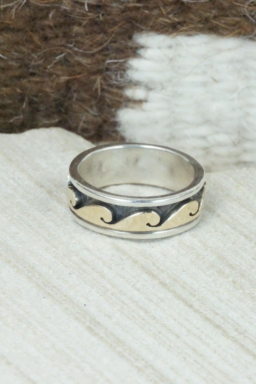 Sterling Silver Ring - David Skeets - Size 5