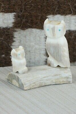 Owl Zuni Fetish Carving - Brandon Phillips