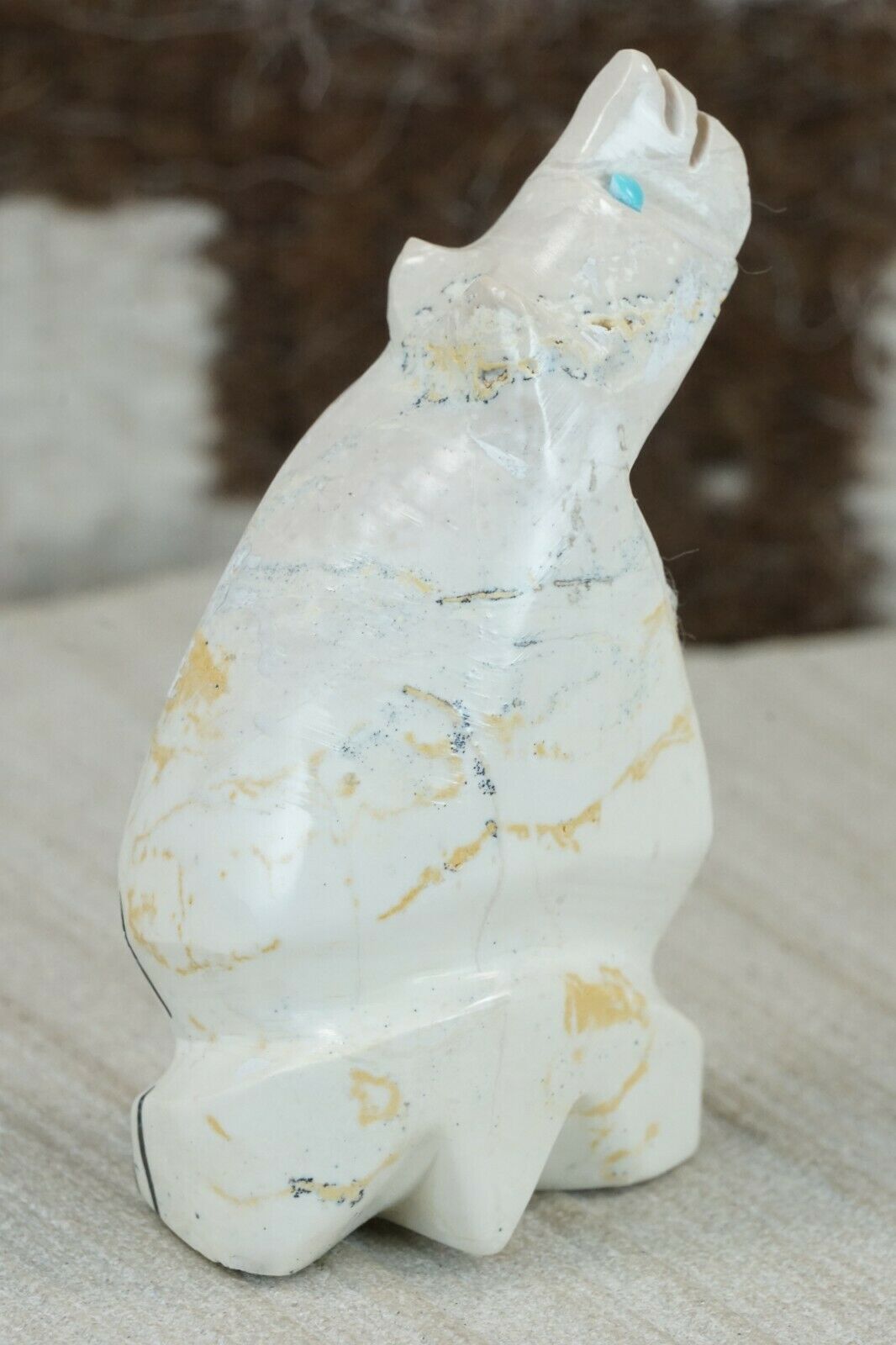Bear Zuni Fetish Carving - Terrance Martza