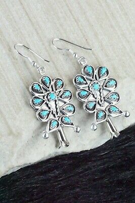 Turquoise & Sterling Silver Earrings - Tricia Leekity