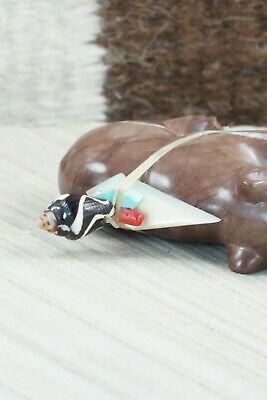 Bear Zuni Fetish Carving - Randy Lucio