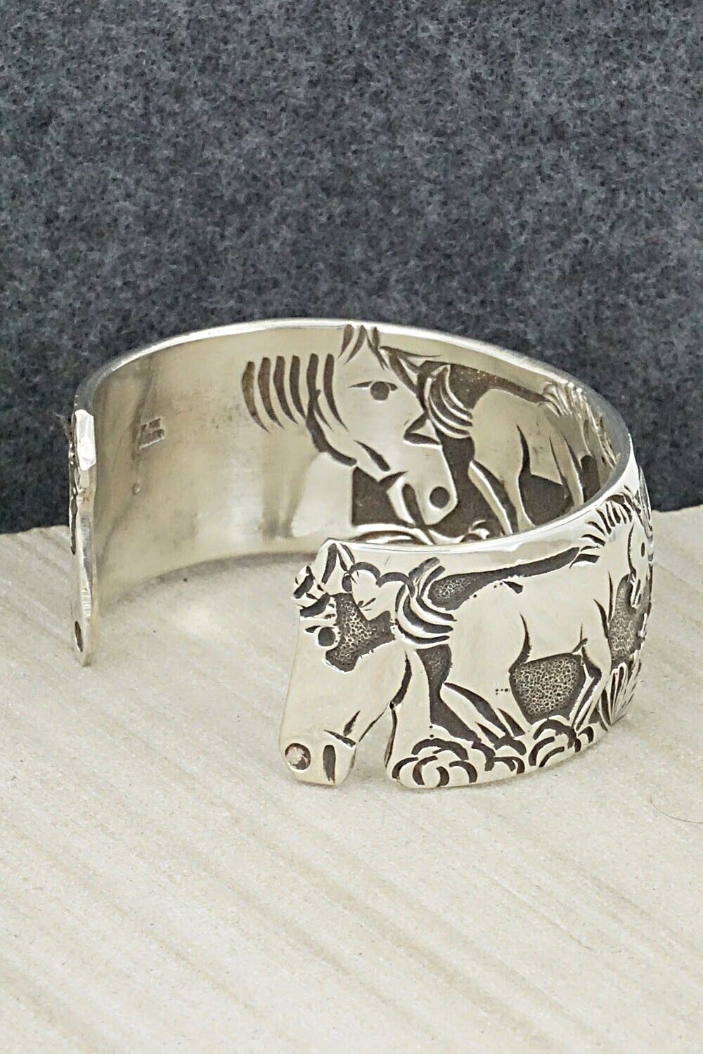 Sterling Silver Bracelet - Lloyd Becenti
