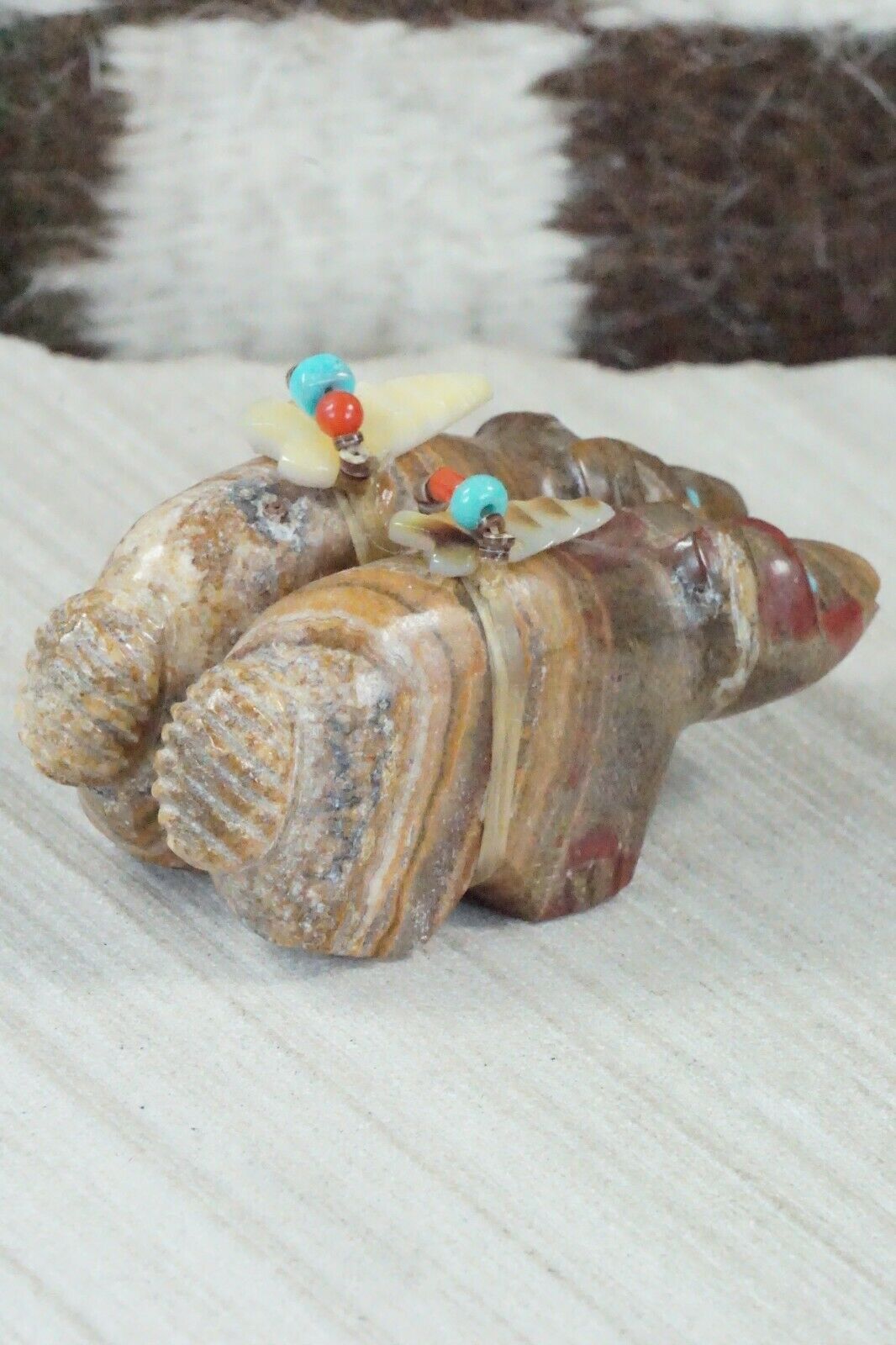 Bear Zuni Fetish Carving - Peter Gasper