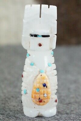 Corn Maiden Zuni Fetish Carving - Carl Etsate