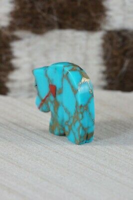 Bear Zuni Fetish Carving - Kevin Quam - High Lonesome Trading