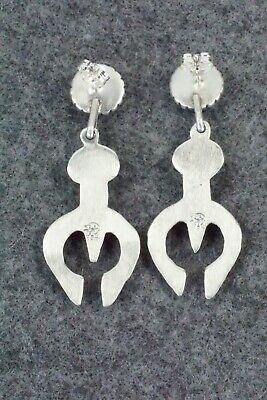 Coral & Sterling Silver Earrings - Annie Spencer