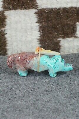 Wolf Zuni Fetish Carving - Taylor Gia