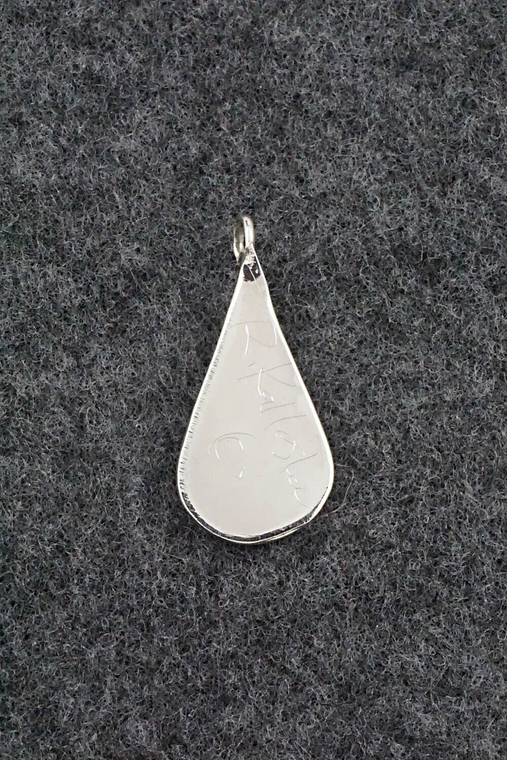 Multi Stone & Sterling Silver Pendant - Rhianna Kallestewa
