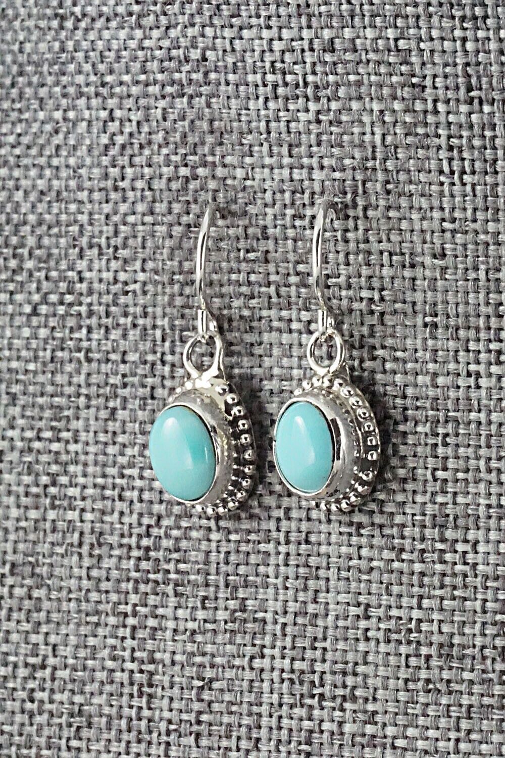 Turquoise & Sterling Silver Earrings - Jan Mariano