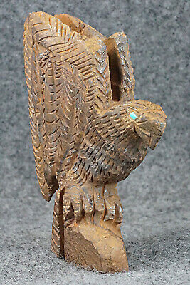 Eagle Zuni Fetish Carving - Jon Quam