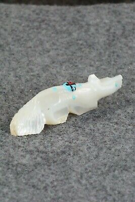 Wolf Zuni Fetish Carving - Danette Laate