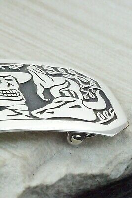 Sterling Silver Belt Buckle - Sonny Gene