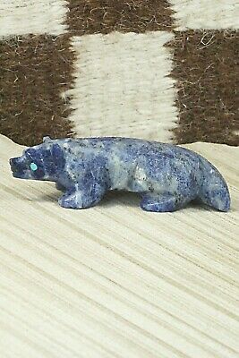 Badger Zuni Fetish Carving - Ronnie Lunasee