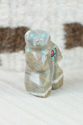 Bear Zuni Fetish Carving - Danette Laate - High Lonesome Trading
