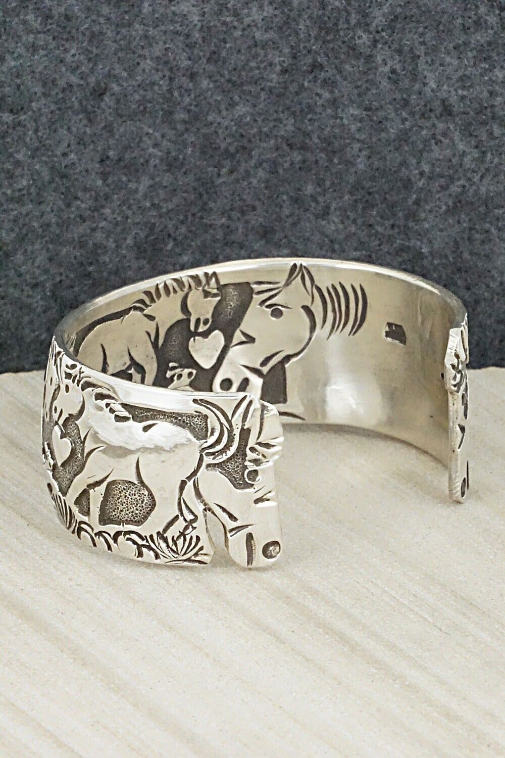 Sterling Silver Bracelet - Lloyd Becenti