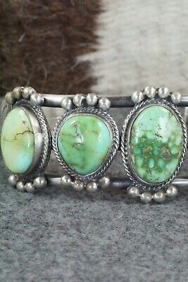 Turquoise & Sterling Silver Bracelet - Thomas Yazzie