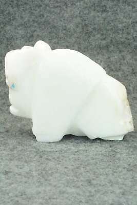 Buffalo Zuni Fetish Carving - Gilbert Lonjose