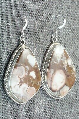 Wild Horse & Sterling Silver Earrings - Annie Spencer