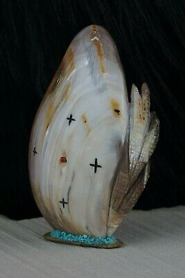 Corn Maiden - Zuni Fetish - Stuart Quandelacy - Zuni Corn Maiden Carving - High Lonesome Trading