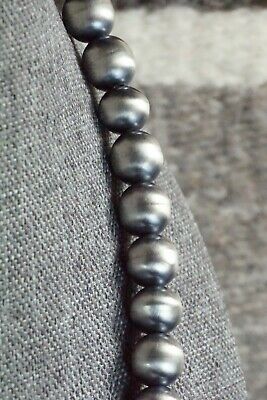 Turquoise and Sterling Silver Pearl Necklace - Jan Mariano