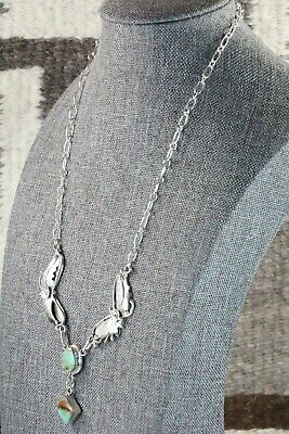 Turquoise & Sterling Silver Necklace - Sarah Yazzie