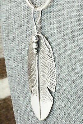 Sterling Silver Feather Necklace - Ben Begay