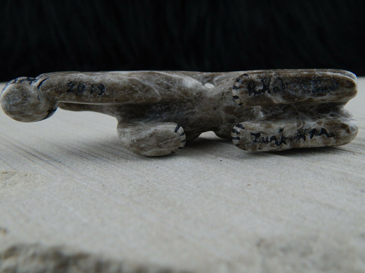 Mountain Lion Zuni Fetish Carving - Rickson Kallestewa - High Lonesome Trading