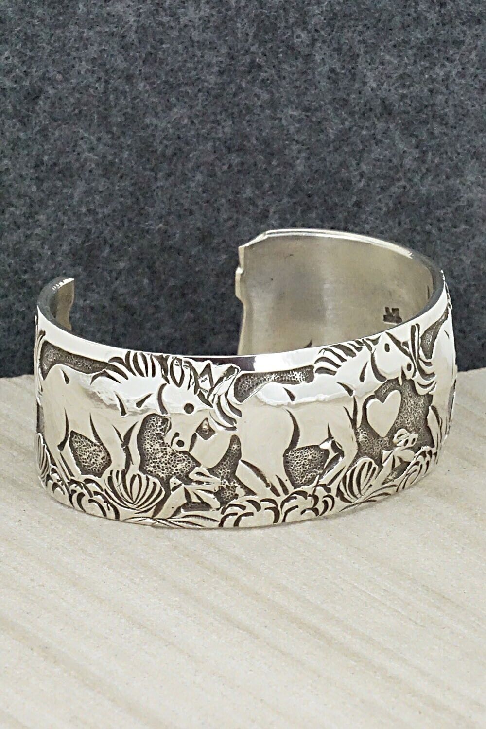 Sterling Silver Bracelet - Lloyd Becenti