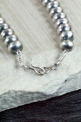 Sterling Silver Navajo Pearl Necklace - Jan Mariano