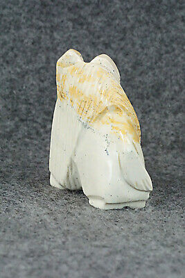 Buffalo Zuni Fetish Carving - Gilbert Lonjose