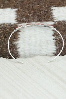 Coral & Sterling Silver Bracelet - Karla Chavez