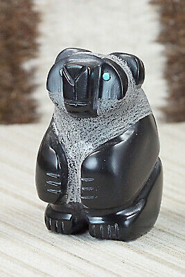 Bear Zuni Fetish Carving - Reynold Lunasee