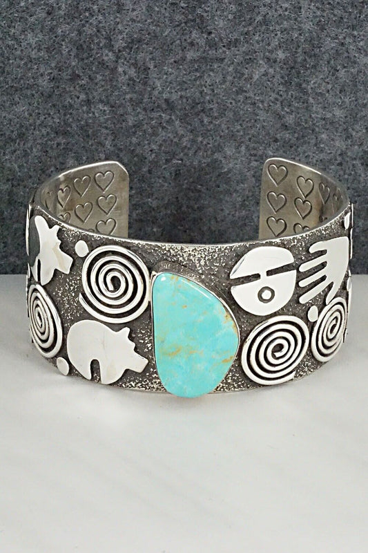 Turquoise & Sterling Silver Bracelet - Alex Sanchez