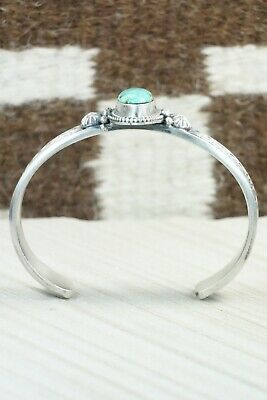 Kingman Turquoise & Sterling Silver Bracelet - Michael Calladitto