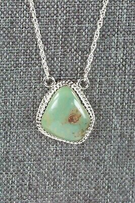 Turquoise & Sterling Silver Necklace - Annie Spencer