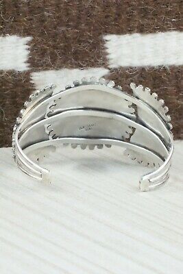 Turquoise & Sterling Silver Bracelet - Merlinda Chavez