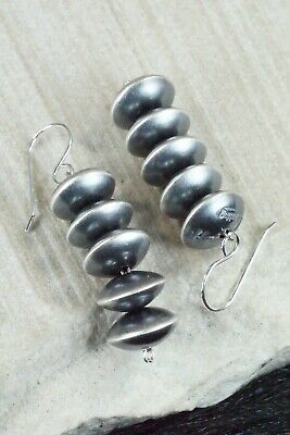 Sterling Silver Navajo Pearl Necklace & Earrings - Tonisha Haley