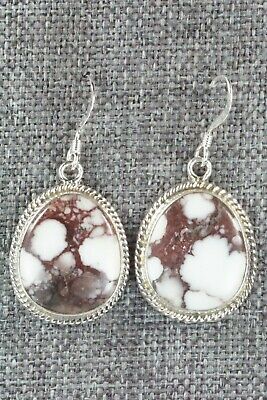 Wild Horse & Sterling Silver Earrings - Annie Spencer